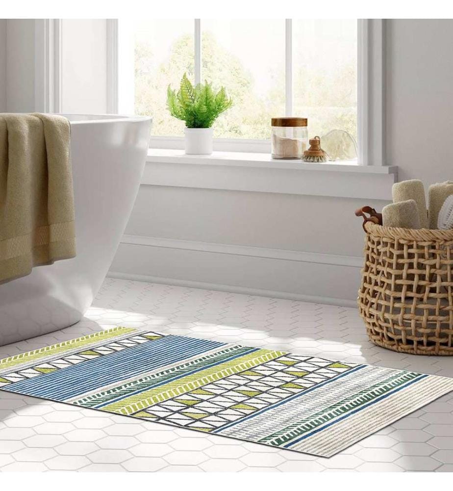 Teppich, 140 x 220, Gelb, 100 % Polyester