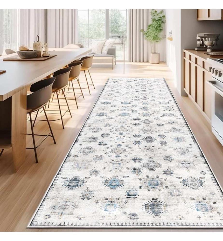 Tappeto, 100 x 150, bianco, 100% poliestere