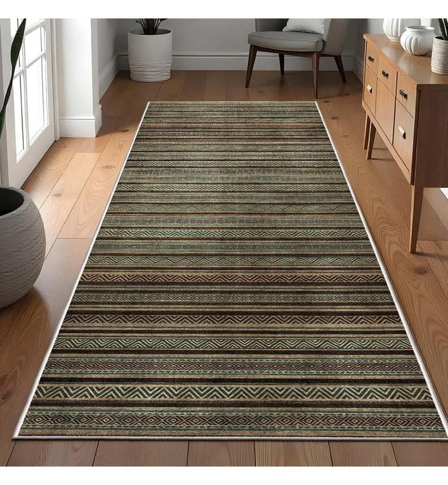 Tappeto, 80 x 120 cm, marrone, 100% poliestere