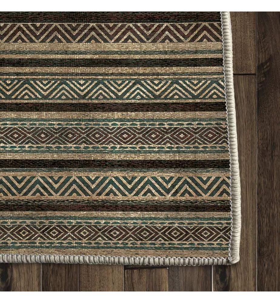 Tappeto, 80 x 120 cm, marrone, 100% poliestere