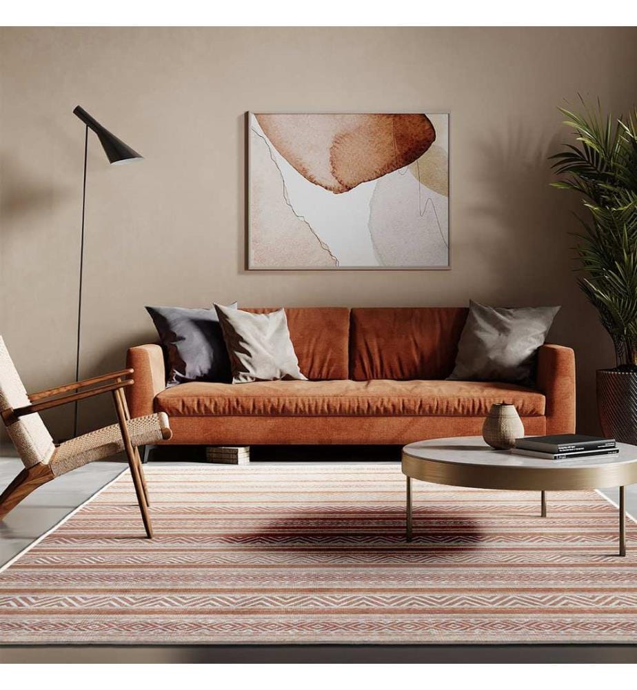 Tappeto, 180 x 280, marrone, 100% poliestere