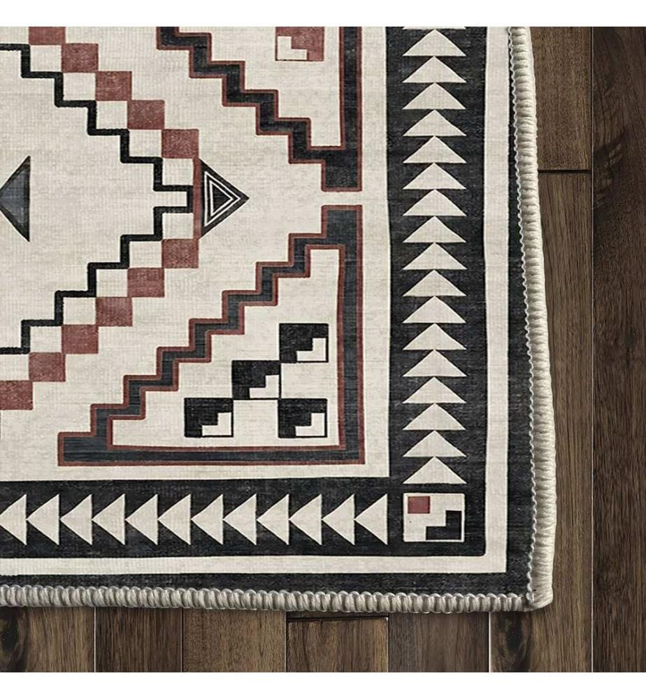 Tappeto, 120 x 180, rosso, 100% poliestere