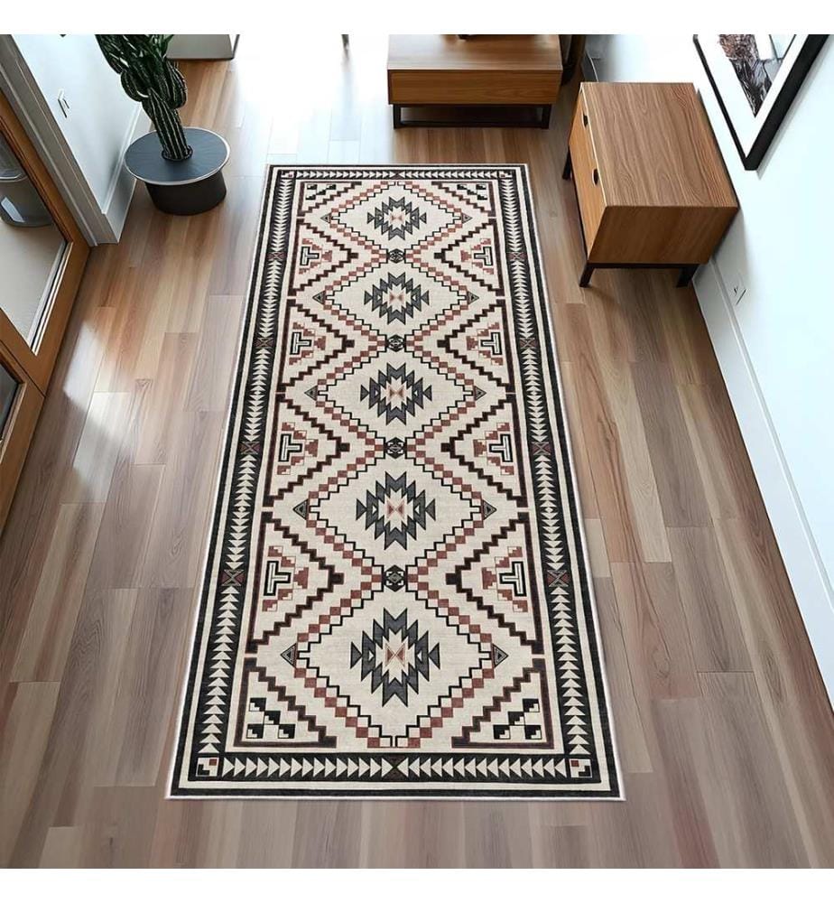 Tappeto, 80 x 120 cm, rosso, 100% poliestere