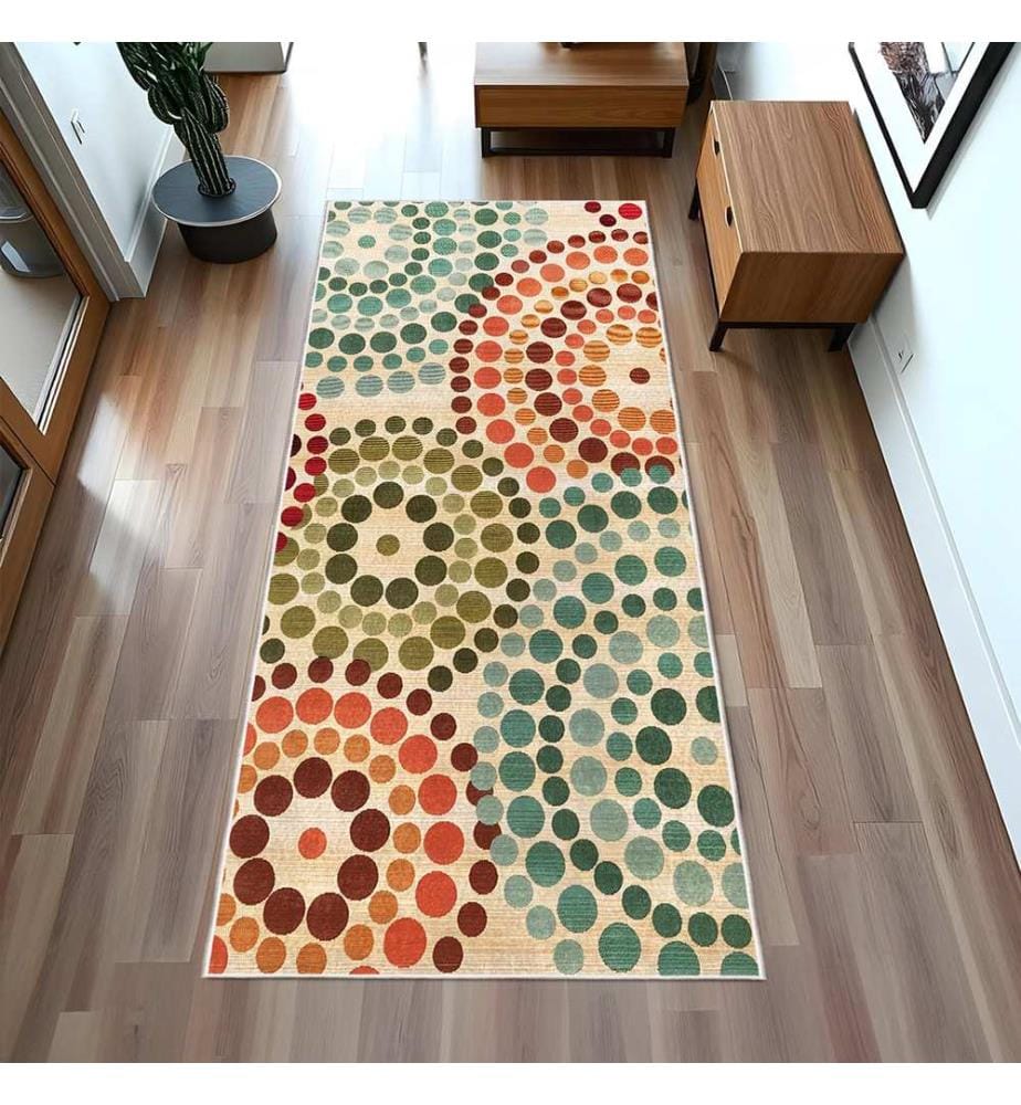 Tappeto, 120 x 180, verde, 100% poliestere