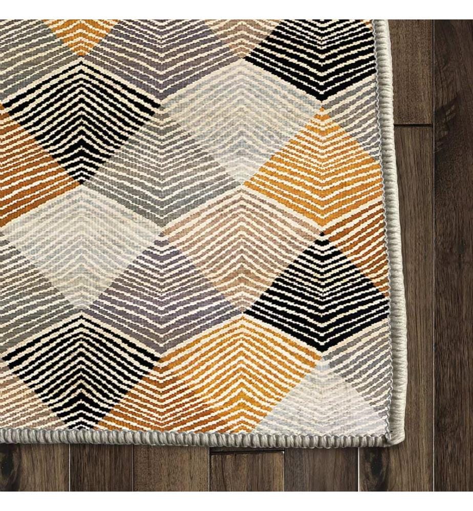 Tapis, 100 x 200, Orange, 100% POLYESTER