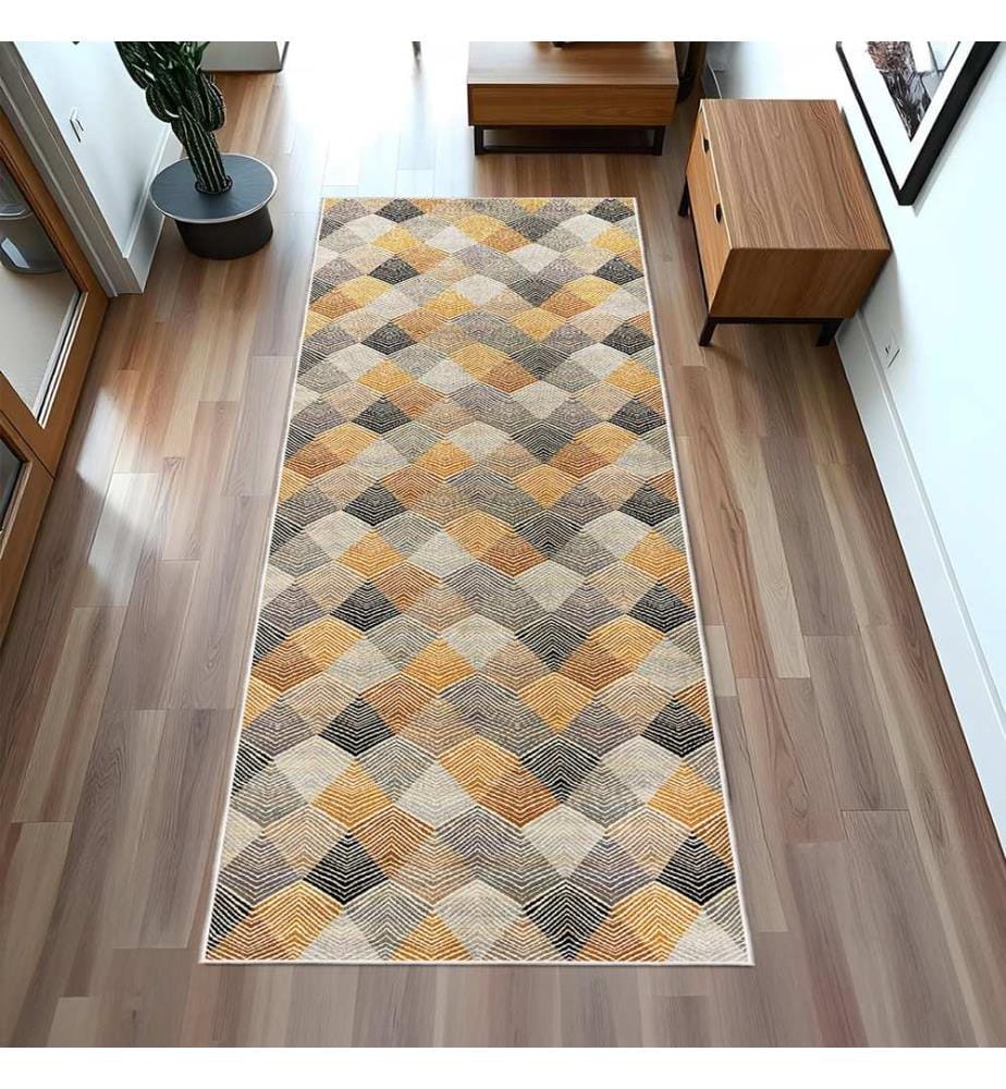 Tapis, 100 x 150, Orange, 100% POLYESTER