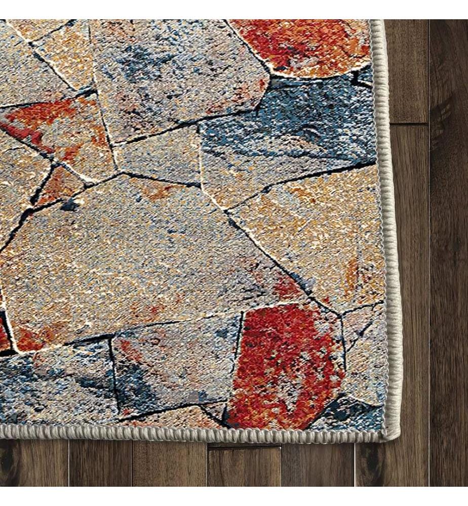 Tapis, 60 x 100, rouge, 100% POLYESTER
