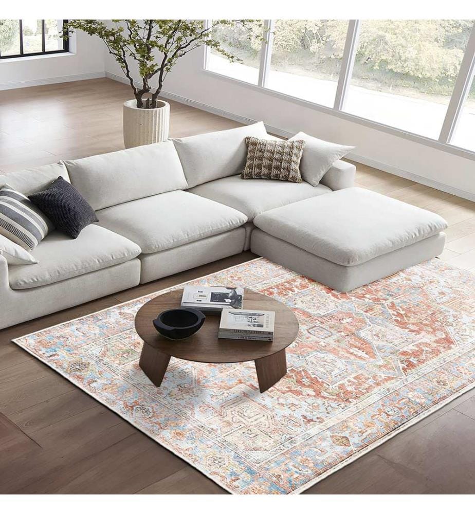 Tappeto, 80 x 120 cm, rosa, 100% poliestere