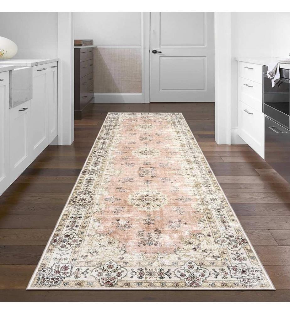 Tappeto, 100 x 150, rosa, 100% poliestere