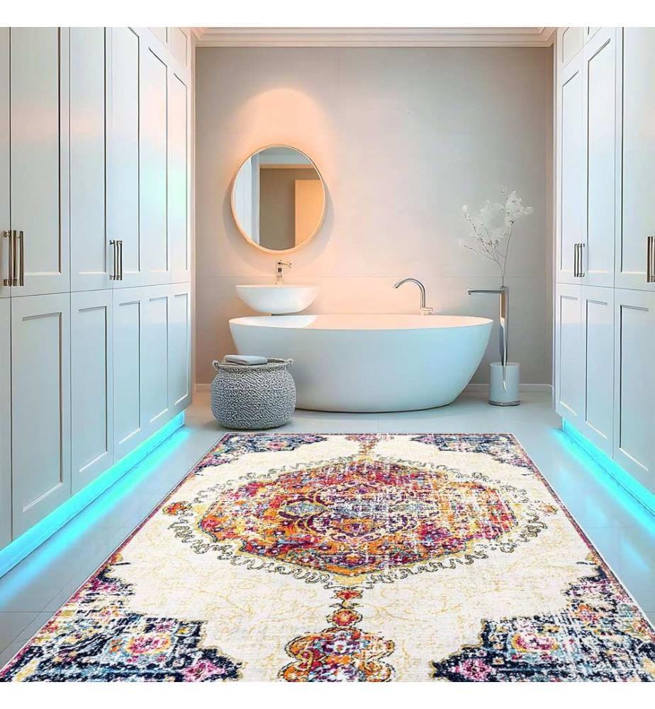 Teppich, 180 x 280 cm, Marineblau, 100 % Polyester