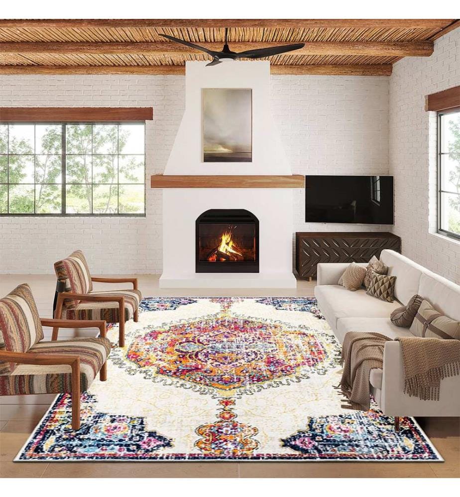 Tappeto, 100 x 300, arancione, 100% poliestere