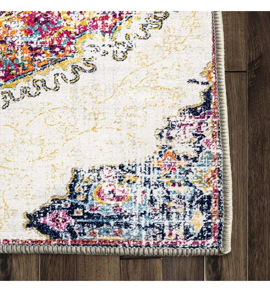 Tappeto, 80 x 300 cm, arancione, 100% poliestere