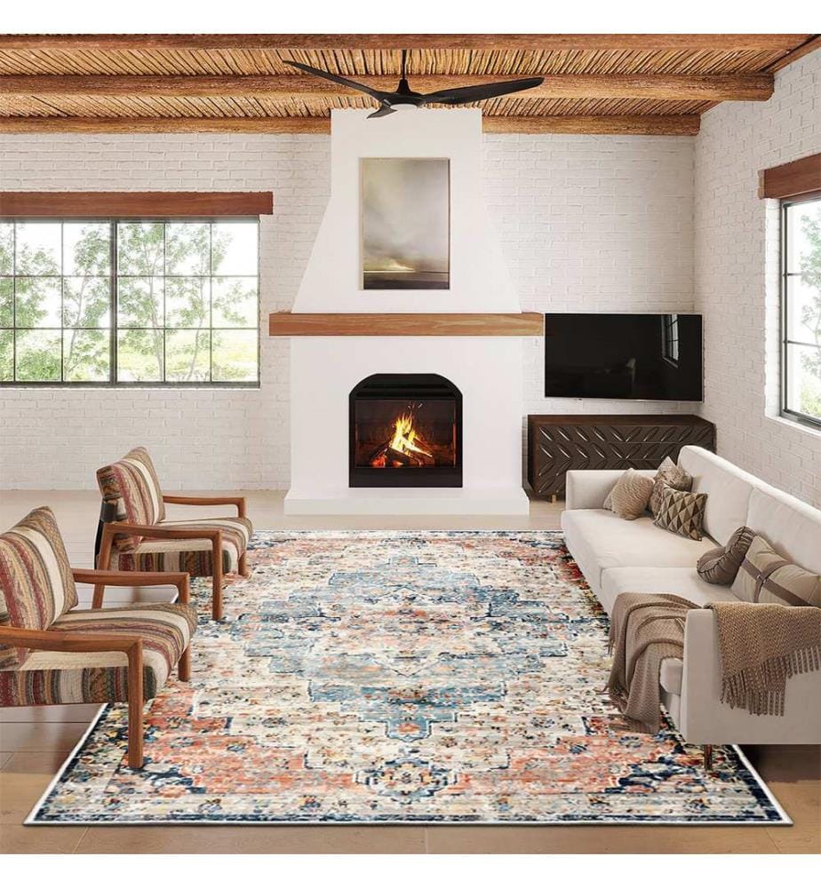 Tapis, 100 x 150, Orange, 100% POLYESTER