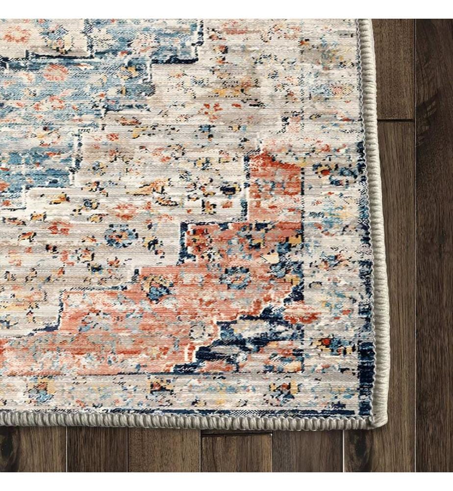 Teppich, 60 x 100, Orange, 100 % Polyester