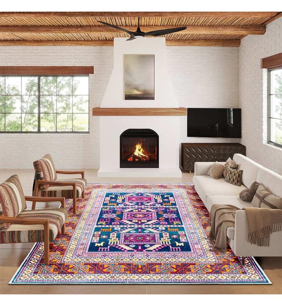 Teppich, 60 x 100, Lila, 100 % Polyester