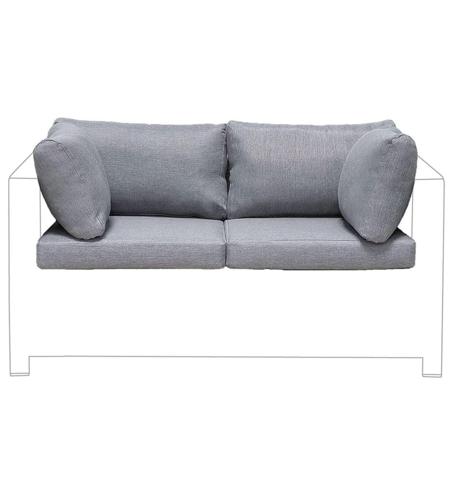 Set di copricuscini per esterni MILANO Grigio