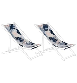 Teli da sdraio ANZIO/AVELLINO 113 x 44 cm Blu