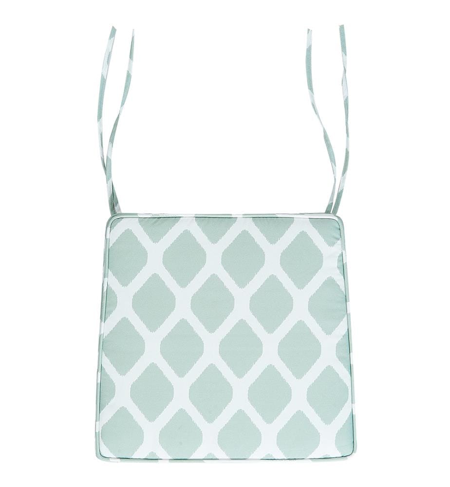 Set di 2 cuscini per sedie TERNI 37 x 34 cm Verde menta