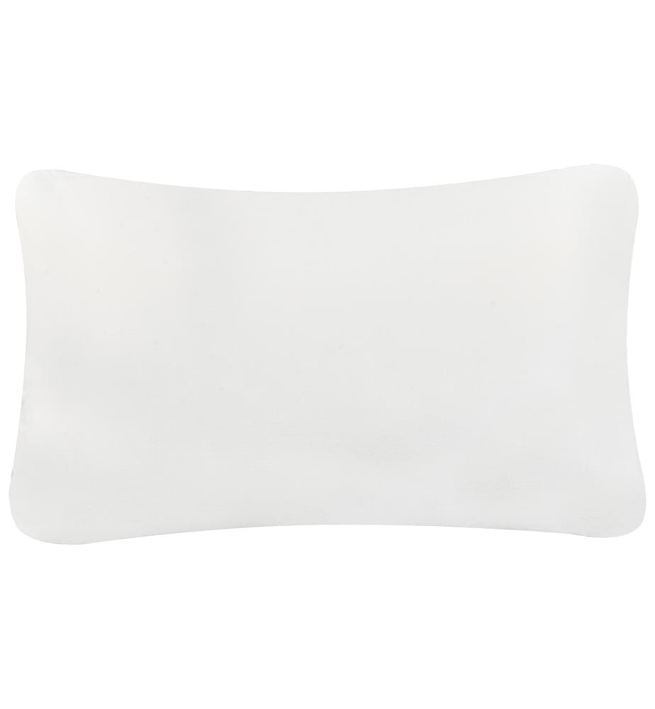Set di 2 cuscini da esterno GLIMMER Trama di piante 30 x 50 cm Blu