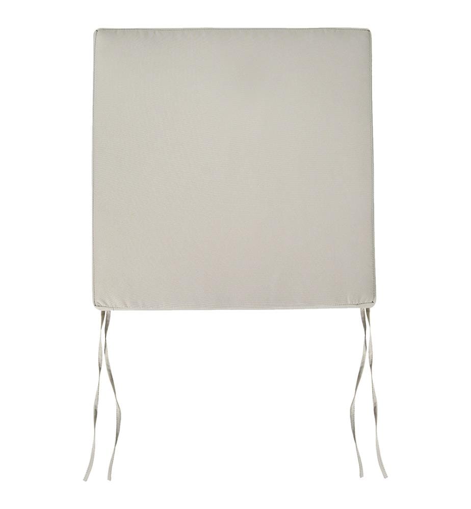 Set di 8 cuscini per sedie SASSARI PREMIUM 46 x 46 cm Tortora