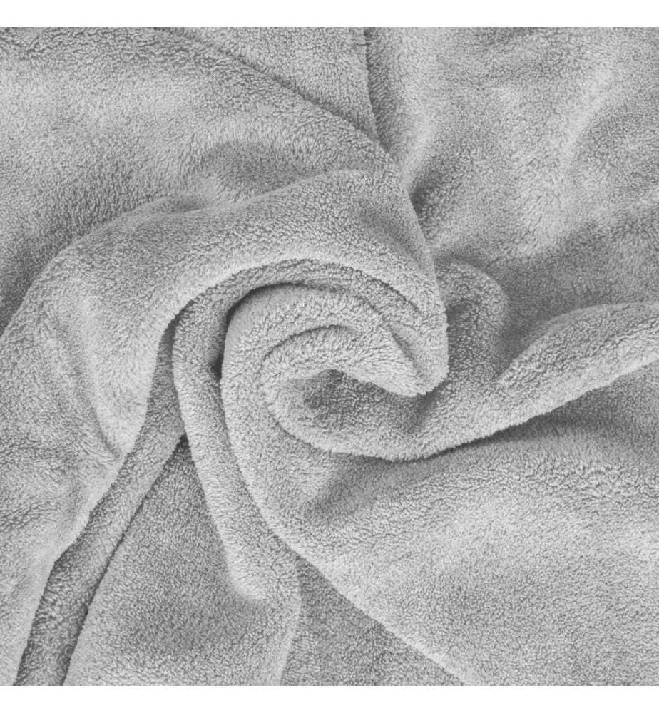 Plaid avec manches - 200 x 170 cm, gris