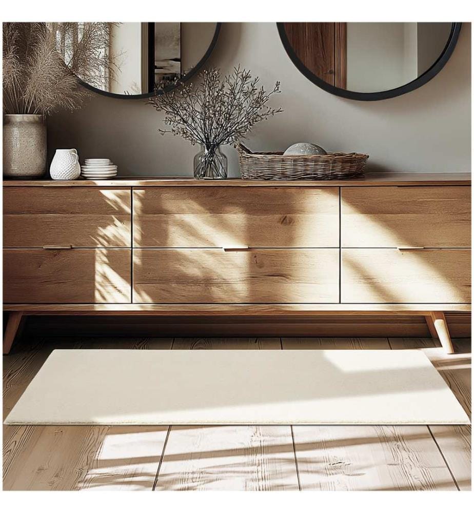 Tapis à poils ras SOFT ZONE - beige, 80 x 150 cm