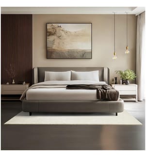 Tapis à poils ras SOFT ZONE - crème, 140 x 200 cm