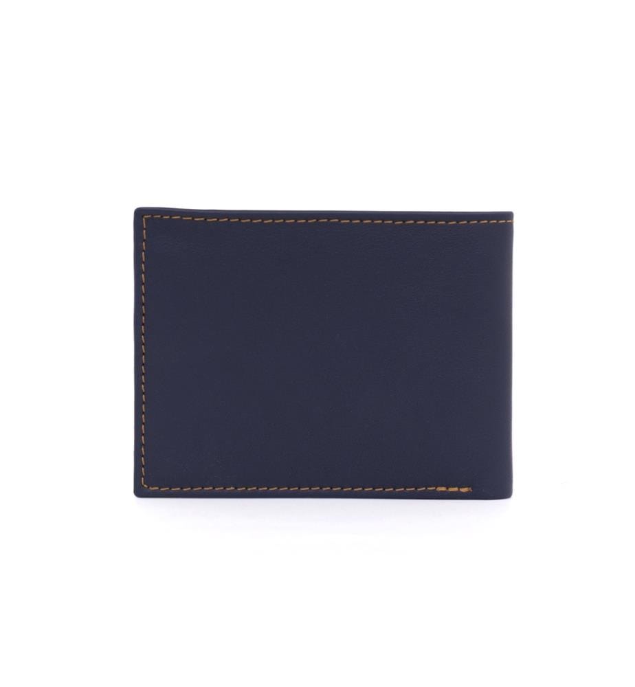 Brieftasche aus Leder - Blau