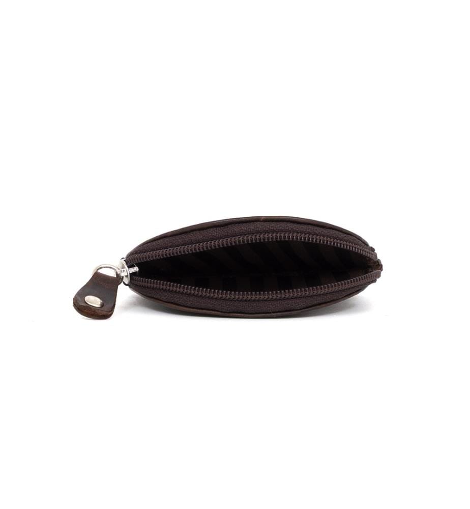 Brieftasche aus Leder - Braun