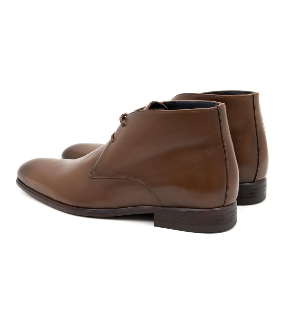 Bottes en cuir noir