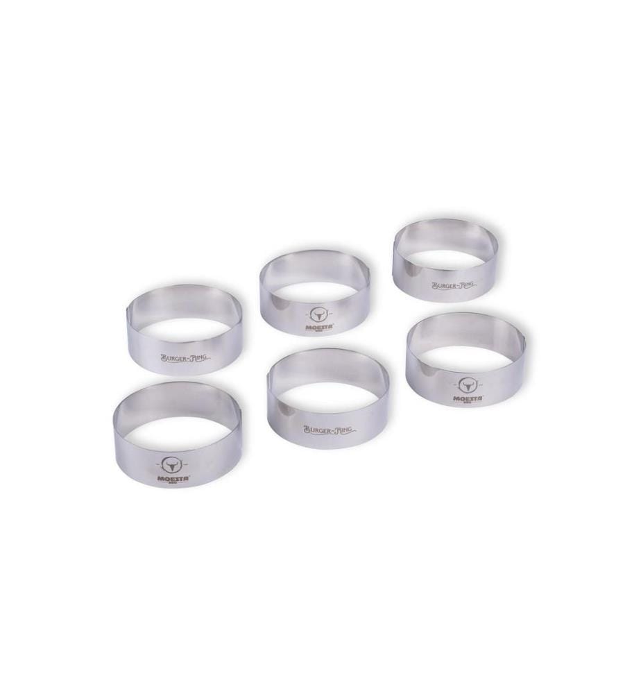 Moesta BBQ - Burger-Ring XL 6er Set