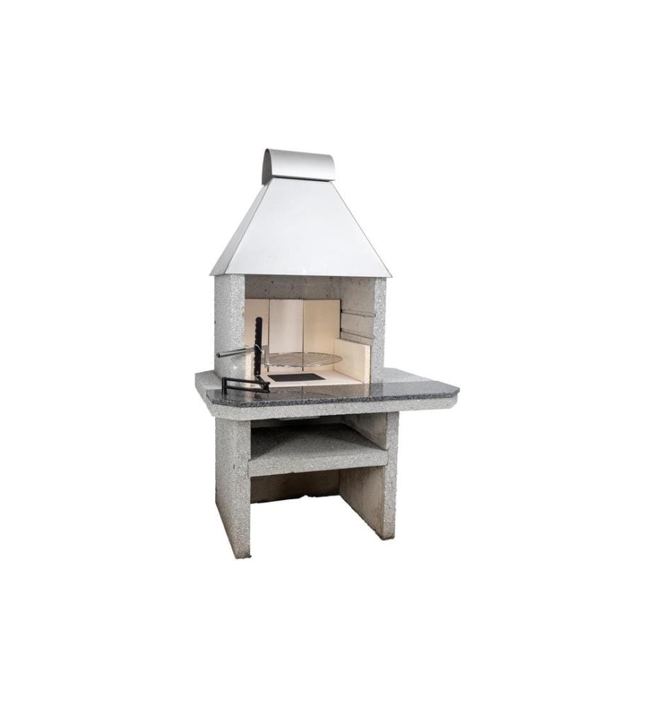 NOUVEL - Supports pour grille de barbecue Double bras pivotant, 34 x 32.5 cm