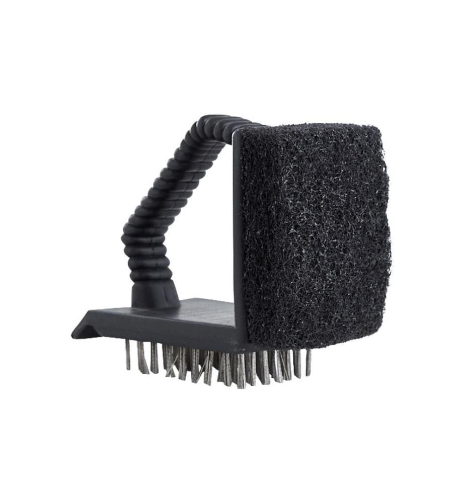 Dangrill - Brosse pour barbecue 3 en 1, Noir