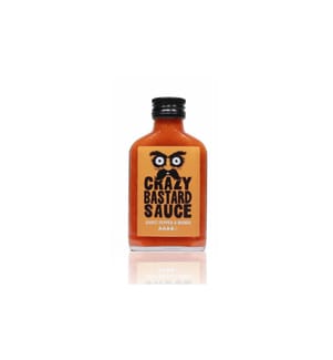Crazy Bastard Sauce - Sauce chaude Ghost Pepper et mangue 100 ml