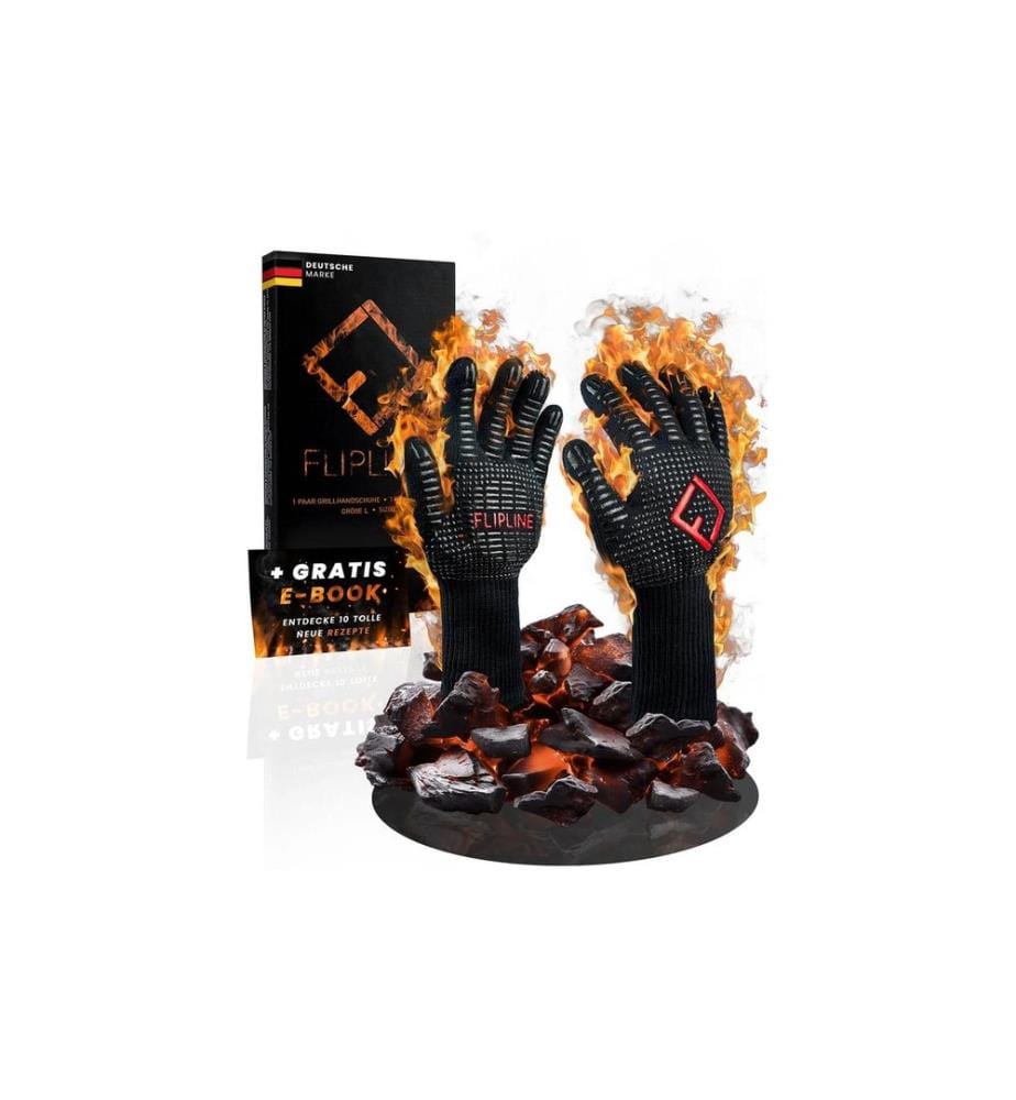 Flipline - Grillhandschuh L Schwarz