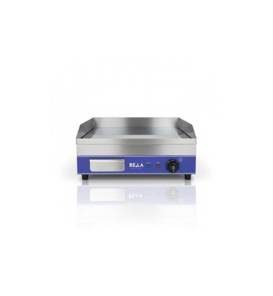 Berger Lanz - BergerLanz D500 Gril électrique à plaques Acier chromé 3000 W 50 cm