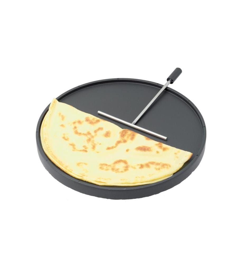 STÖCKLI - Plaque de barbecue et plateau de crêpes avec four à châtaignes STÖCKLI -