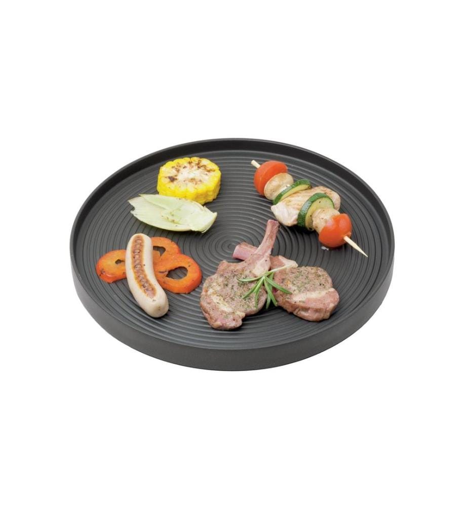 STÖCKLI - Plaque de barbecue et plateau de crêpes avec four à châtaignes STÖCKLI -