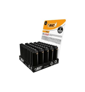 BIC - Briquet Maxi J26 All Black Noir