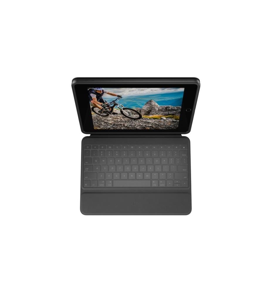 LOGITECH - Couvre-clavier pour tablette Rugged Folio iPad 10.2 (7.-9. Gen.)