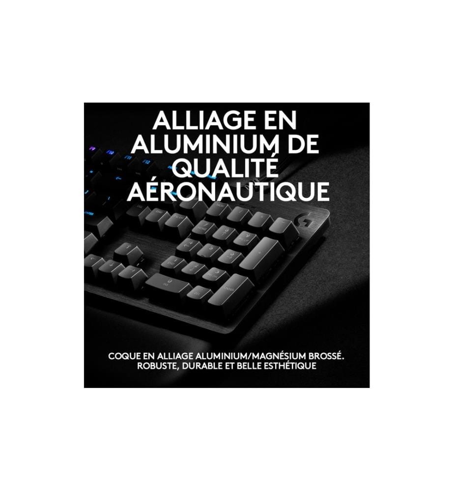 LOGITECH - Clavier de gaming G513 GX Brown Carbon