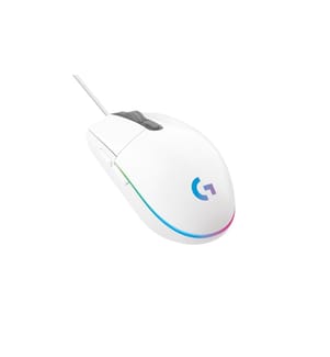 LOGITECH - Souris de gaming G203 Lightsync Blanc
