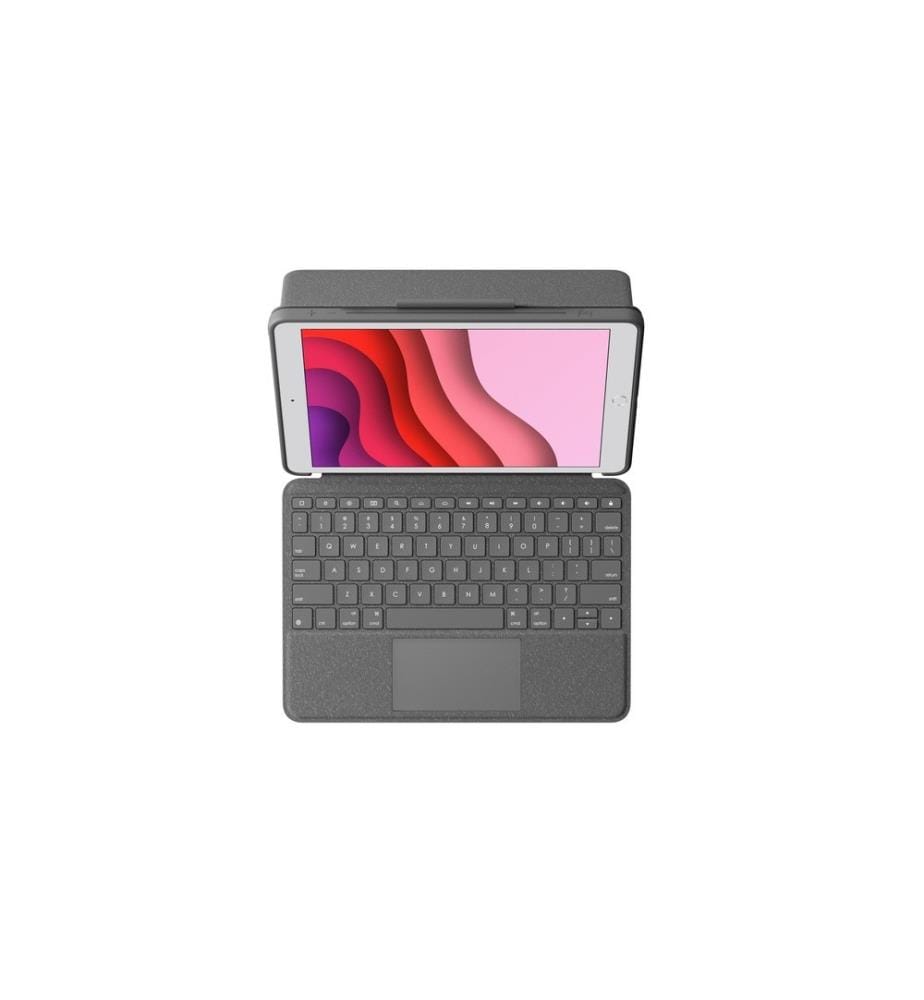 LOGITECH - Couvre-clavier pour tablette Combo Touch iPad 10.2 7.-9.Gen