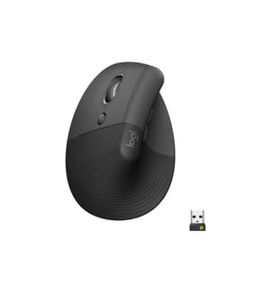 LOGITECH - Souris ergonomique Lift Left Graphite