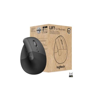 LOGITECH - Souris ergonomique Lift for Business Graphite