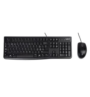 LOGITECH - Ensemble clavier-souris MK120
