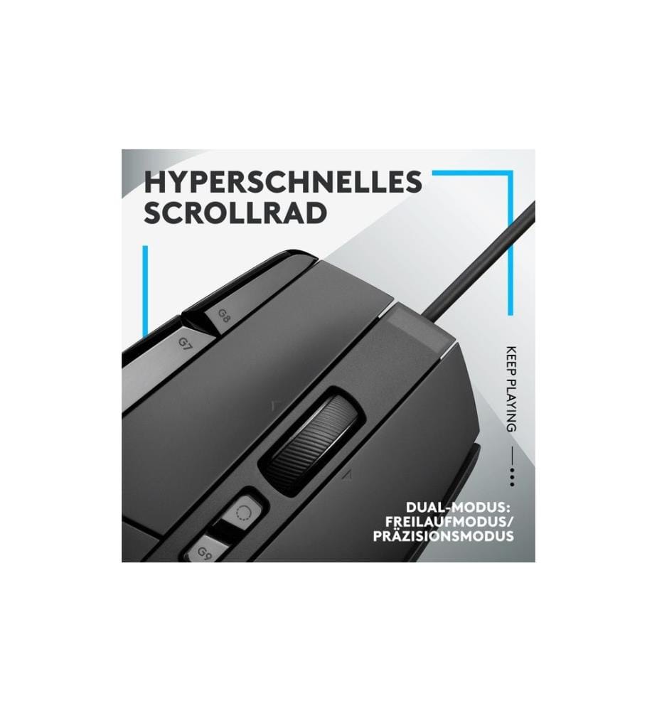LOGITECH - Gaming-Maus G502 X Schwarz