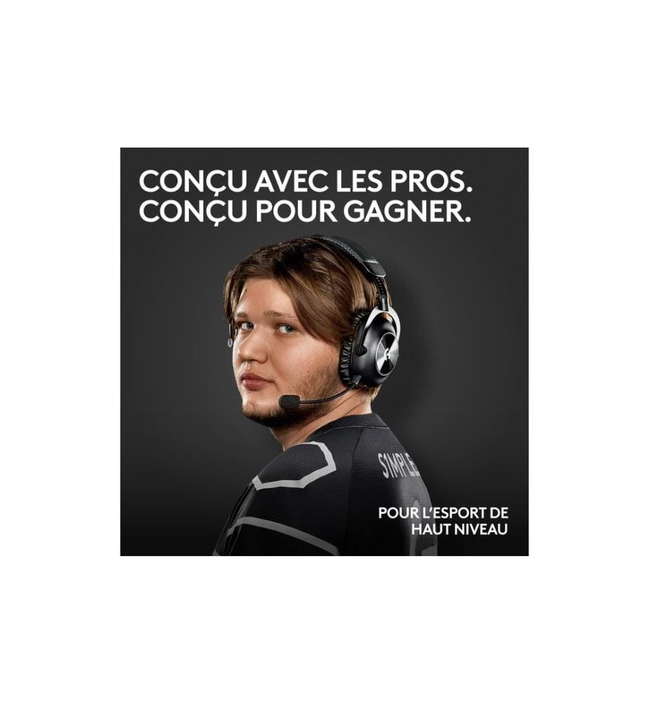 LOGITECH - Écouteurs G Pro X 2 Wireless Lightspeed Gaming Noir
