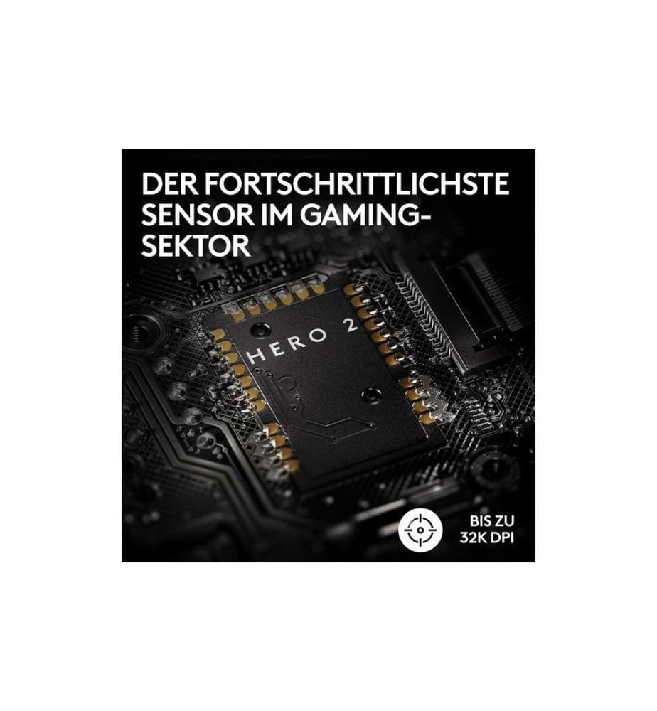 LOGITECH - Gaming-Maus Pro X Superlight 2 Lightspeed Schwarz