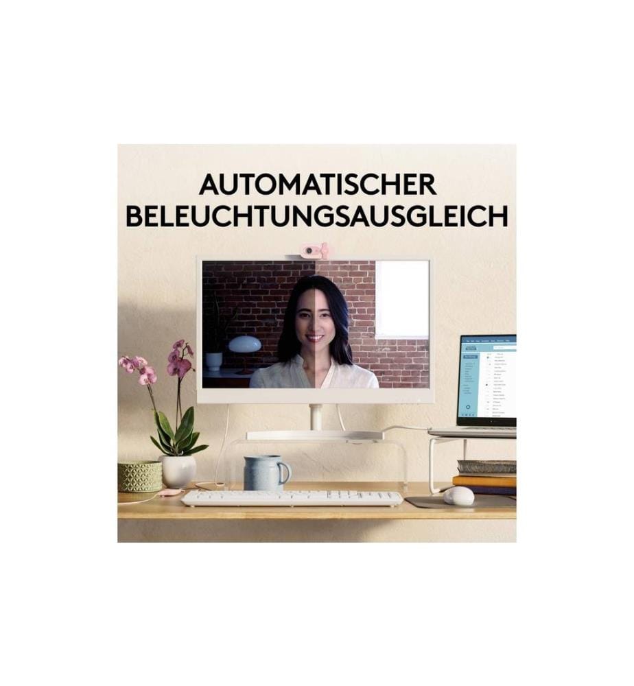 LOGITECH - Brio 100 Rose